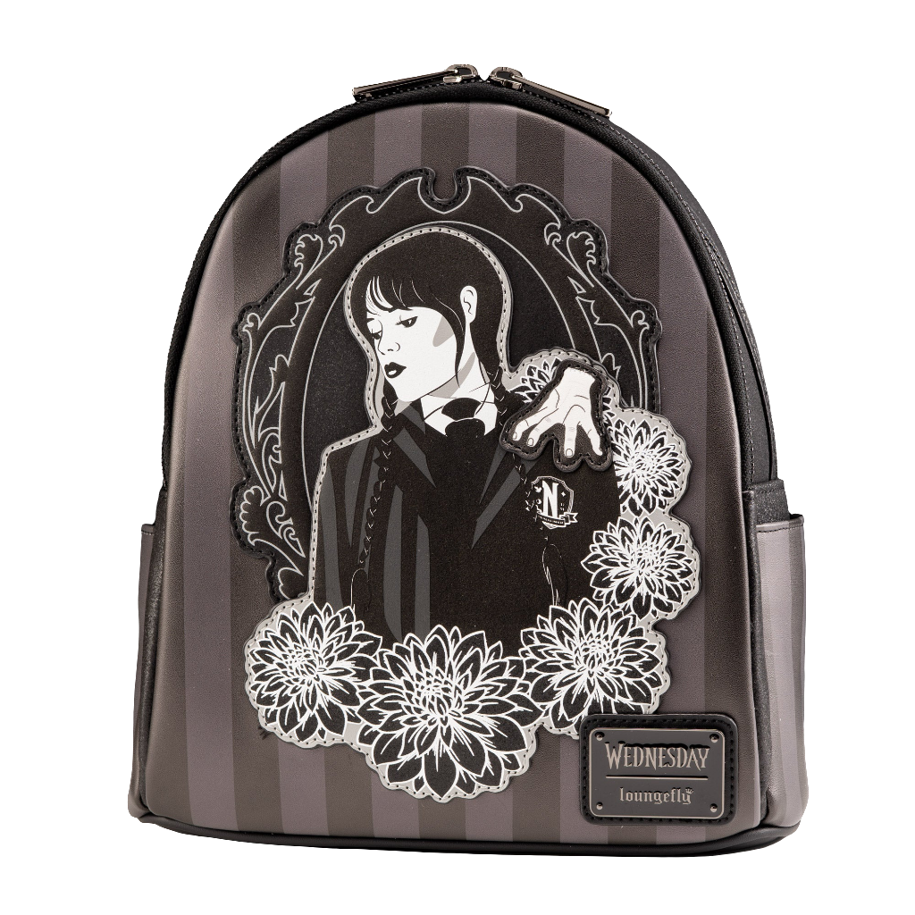 Loungefly 2025 Wednesday Addams backpack new in