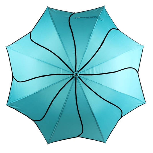 Soake teal swirl umbrella walking stick style £22.95 exc postage