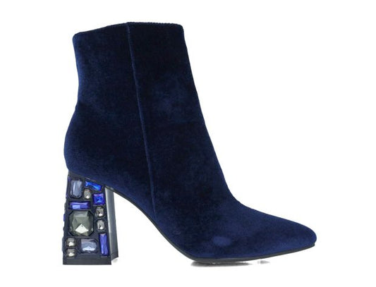Menbur Zapato Boots Midnight Blue winter 2023 now £49.99 were £79.99