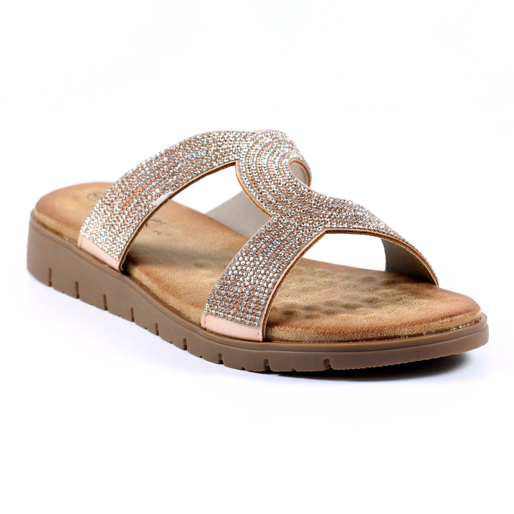 Lunar chavez II sandal rose gold £32.99