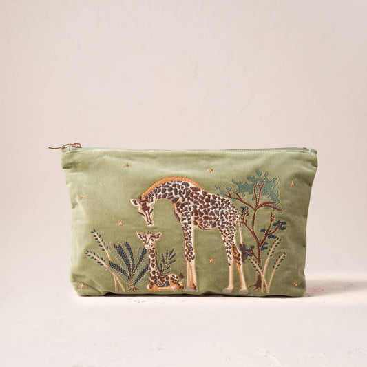 Elizabeth Scarlett giraffe mother and baby everyday pouch uk postage included