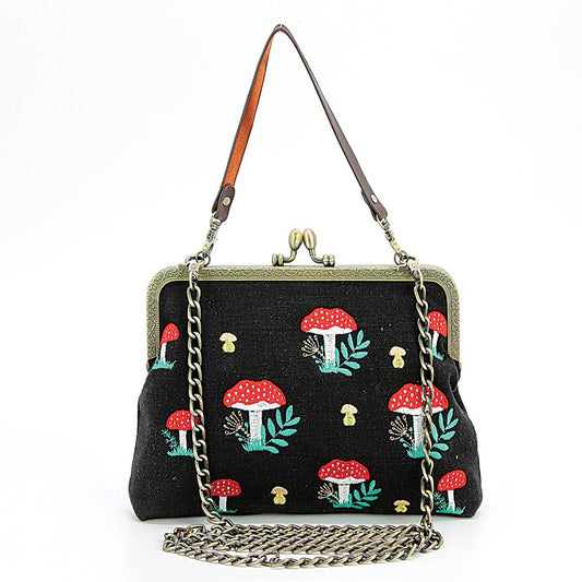 Mushrooms Kisslock Bag New Collection