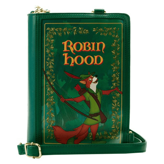 Loungefly Disney Robin Hood Book Convertible Crossbody Bag & Backpack