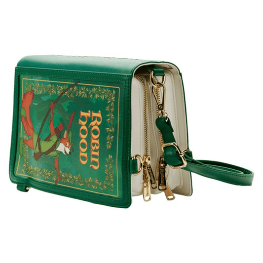 Loungefly Disney Robin Hood Book Convertible Crossbody Bag & Backpack