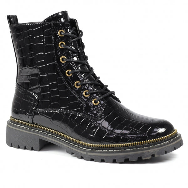 Lunar boots crock black uk 3,4