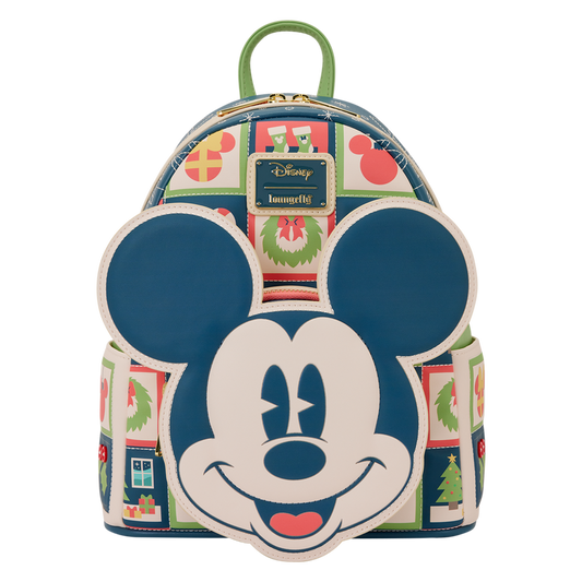 Loungefly 2025 Mickey Mouse Holiday Mini Backpack