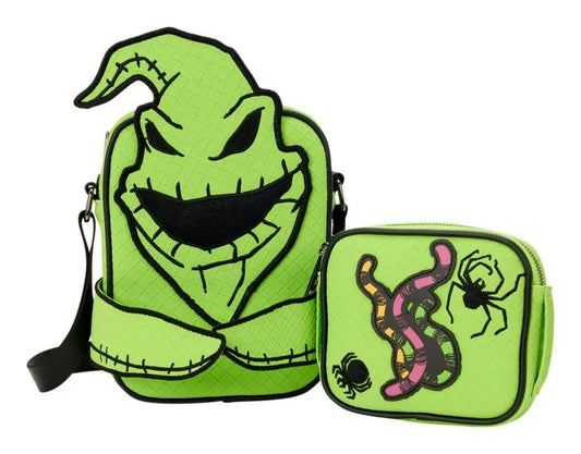 Loungefly 2025 oogie boogie crossbody bag nightmare before christmas new in
