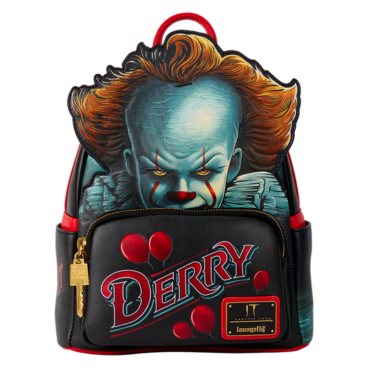 Loungefly 2025 IT Pennywise Cosplay Light-Up Mini Backpack