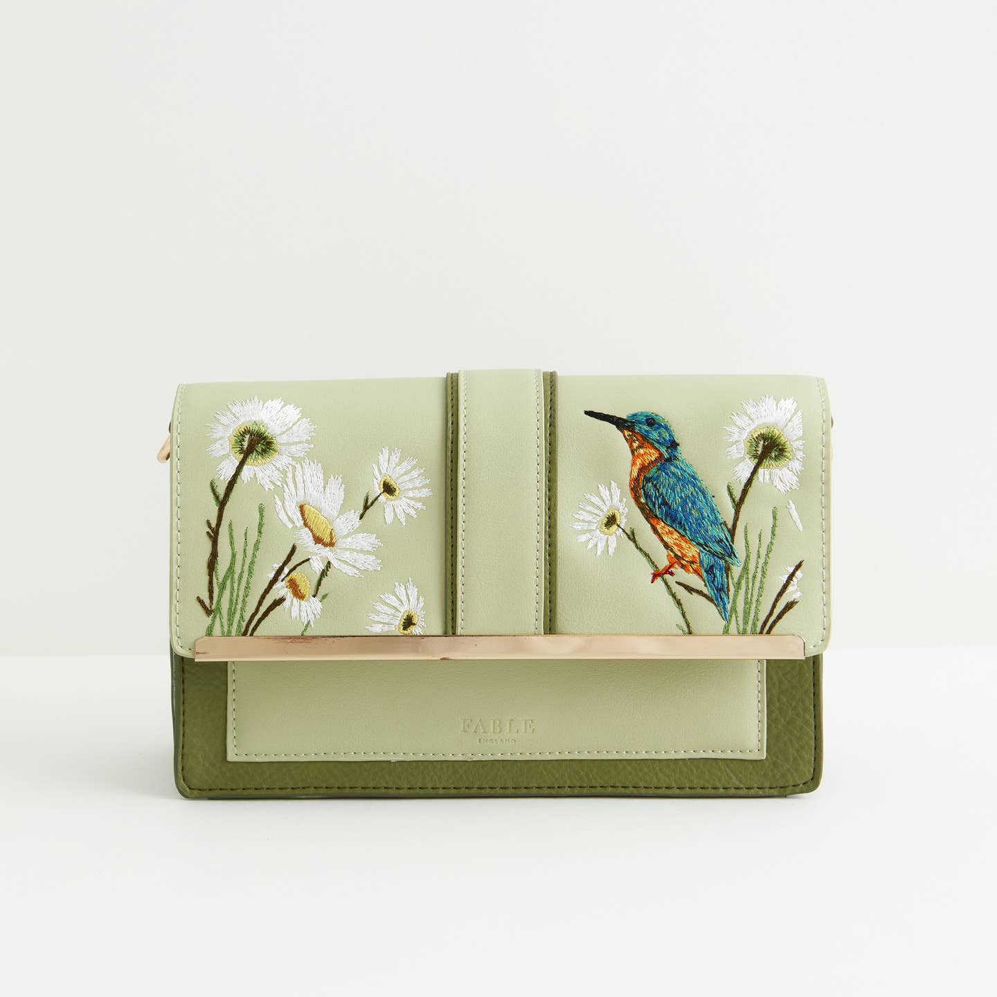 Fable kingfisher crossbody bag new collection free uk postage