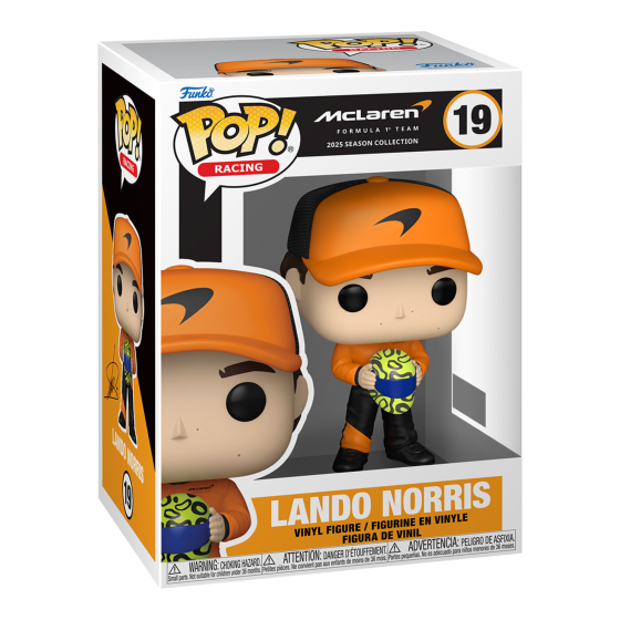 Pop! Vinyl - Formula One - McLaren Nando Norris coming soon