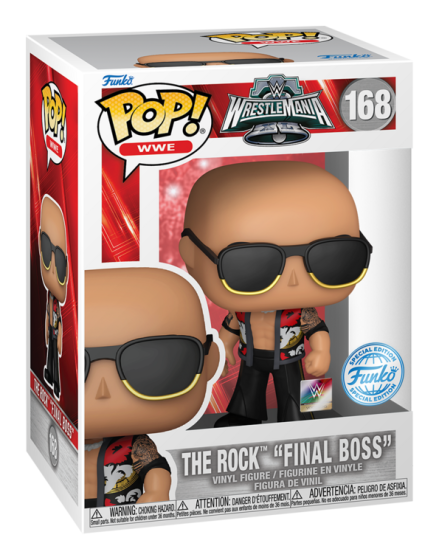 Funko pop the rock final boss £13.99 plus postage