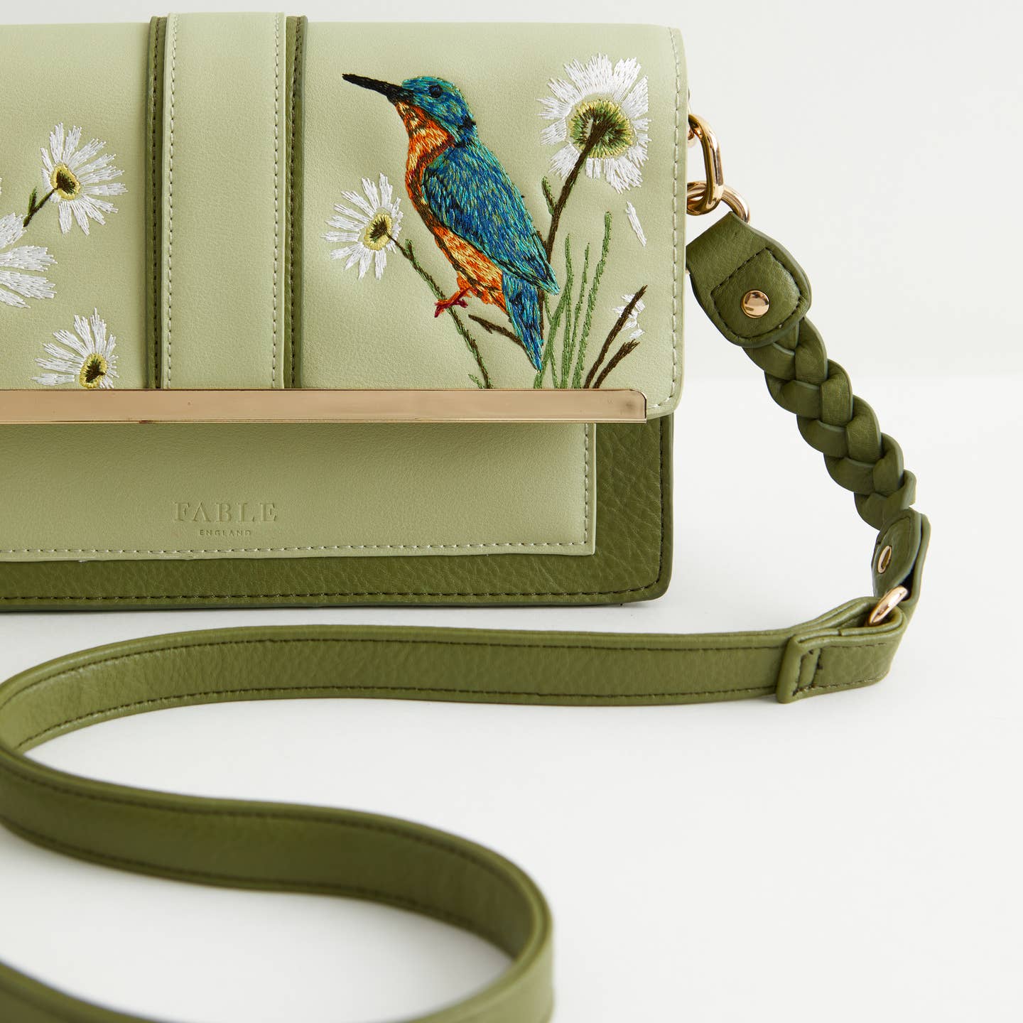 Fable kingfisher crossbody bag new collection free uk postage