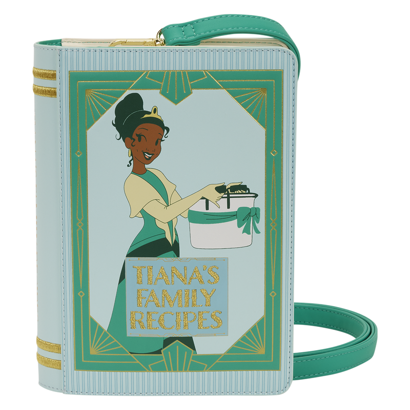 Loungefly 2026 The princess and the frog Tiana crossbody book bag
