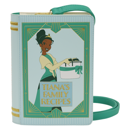 Loungefly 2026 The princess and the frog Tiana crossbody book bag