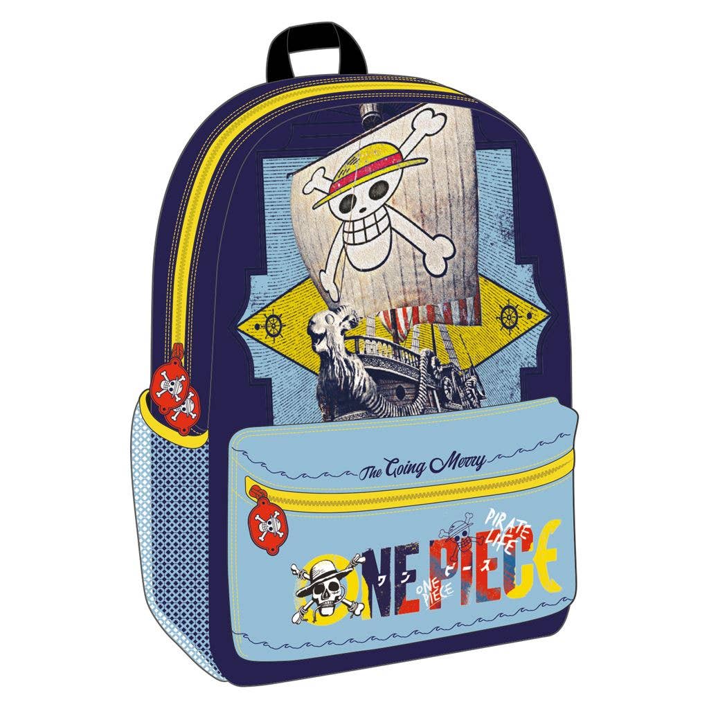 Licensed One Piece Live Action (Going Merry) School Backpack gift