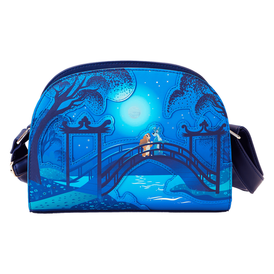 Loungefly 2025 Lady and the Tramp 70th Anniversary Crossbody Bag