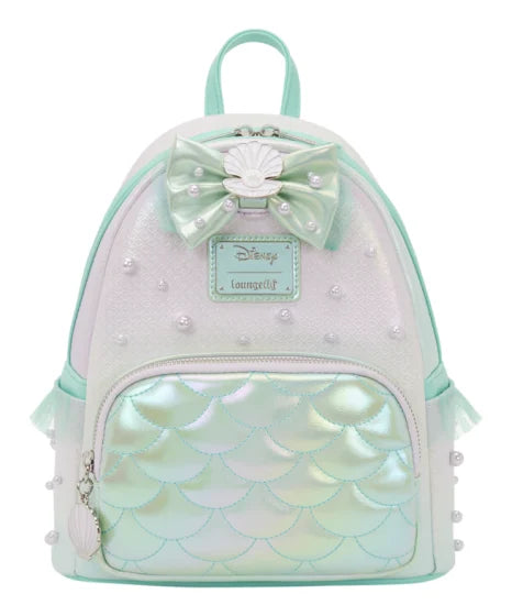 Loungefly 2026 iridescent little Mermaid backpack new design
