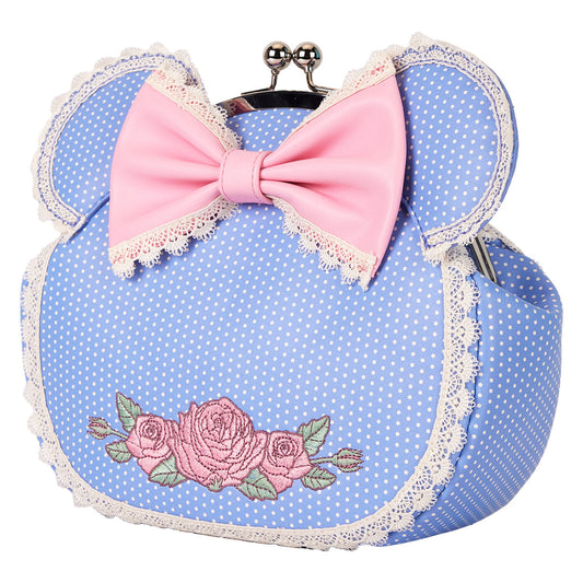 Loungefly sale 2025 minnie floral kiss lock was £70 now £45