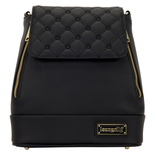 Loungefly 2025 The Lilly Convertible Mini Backpack & Crossbody Bag black