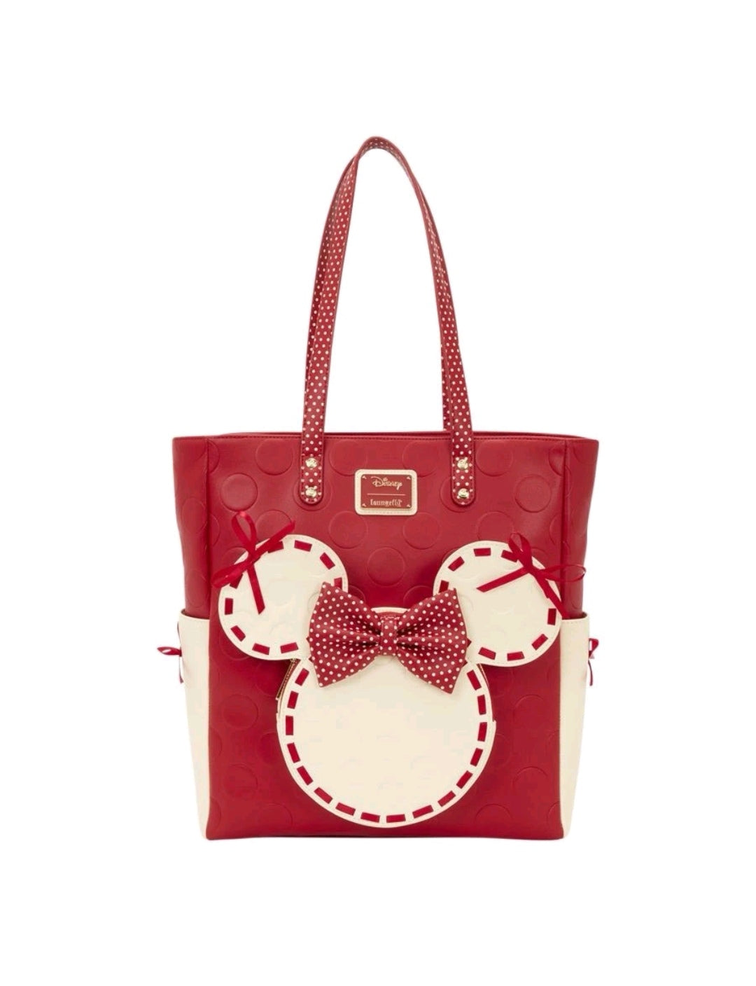 Loungefly 2026 Minnie Mouse rock the dots shopper