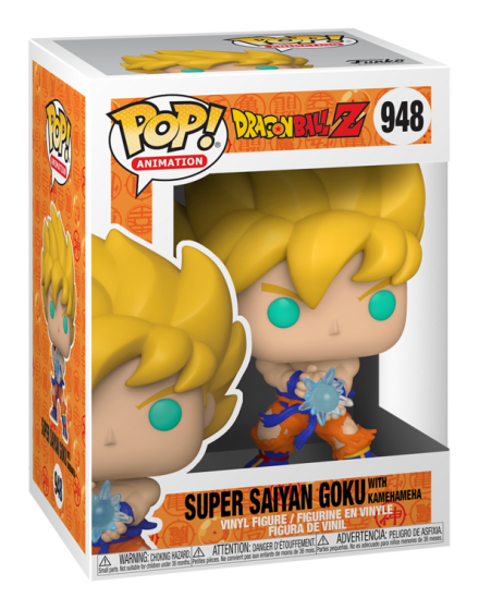 Pop! Vinyl - Dragon Ball Z S9 - Super Saiyan Goku With Kamehameha #948