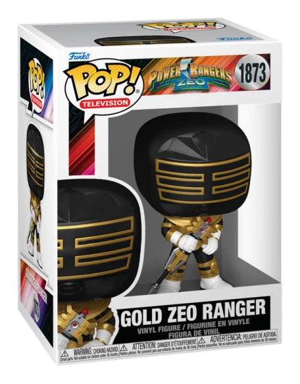 Pop! Vinyl - Power Rangers Z - Zeo Ranger Gold £14 plus postage