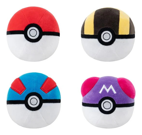 Pokemon 4" Poke Ball Plush Assortment £7.99 each