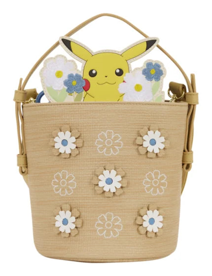 Loungefly - Pokemon Floral Pikachu Crossbody Bag