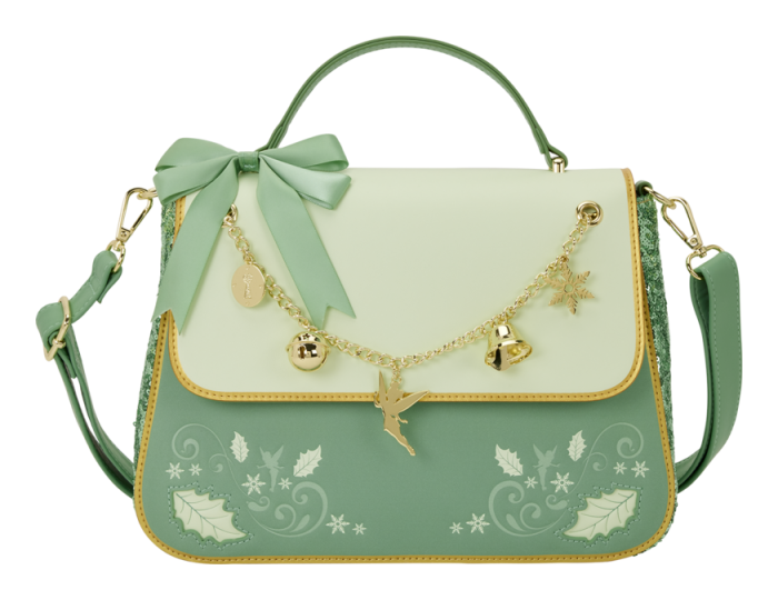 Loungefly 2025 tinkerbell holiday crossbody bag new