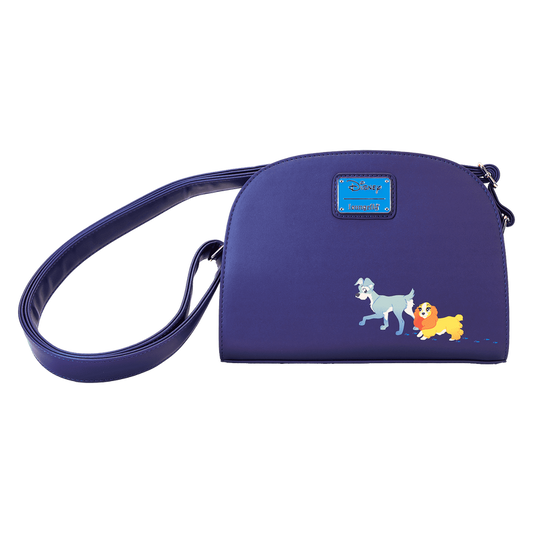 Loungefly 2025 Lady and the Tramp 70th Anniversary Crossbody Bag