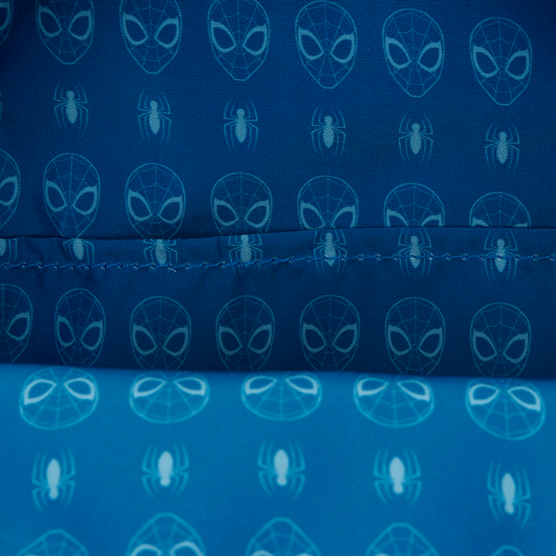 Loungefly 2025 Spider-Man Sherpa Heart Mini Backpack