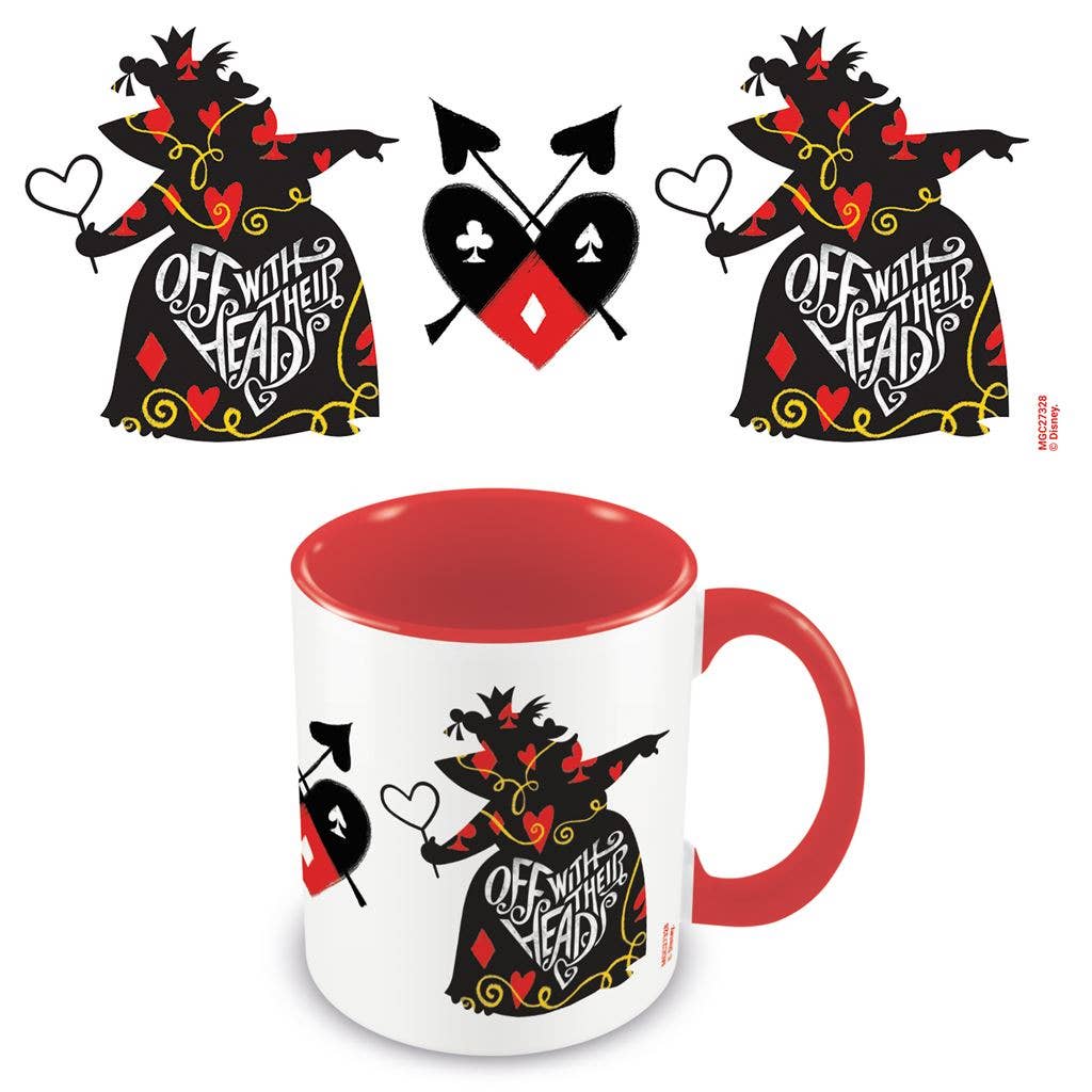 Queen of Hearts (Off with Her Head) Red 11oz/315ml gift