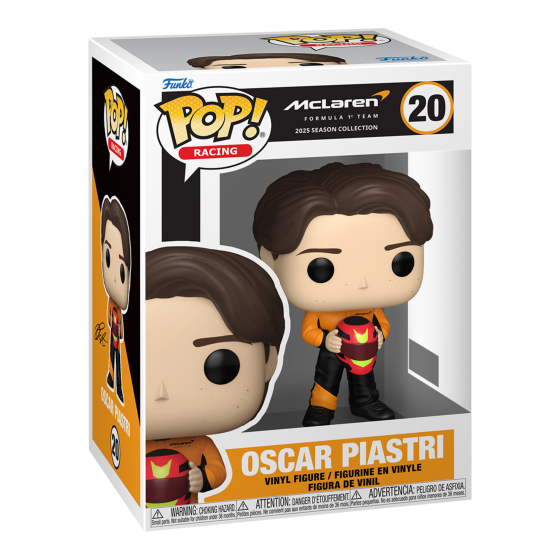 Pop! Vinyl - Formula One - McLaren Oscar Piastri coming soon