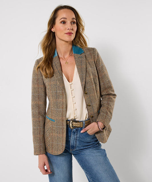 Joe browns ladies summer 2026 spring day tweed jacket last one £55 plus postage uk 14