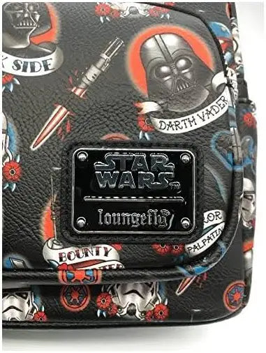 Loungefly 2025 Star Wars The Dark Side tattoo backpack