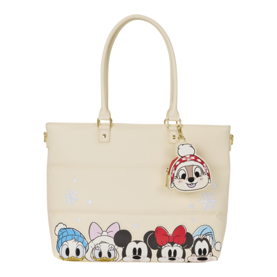 Loungefly - Mickey & Friends Puff Quilt Tote Bag