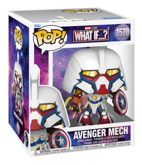 Pop! Super 6" - Marvel What If - Avenger Mech £19.99 plus postage