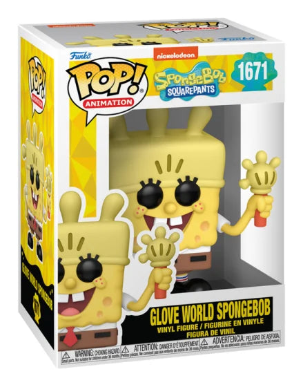 Funko Pop! Vinyl - Spongebob - Spongebob with Glove Light