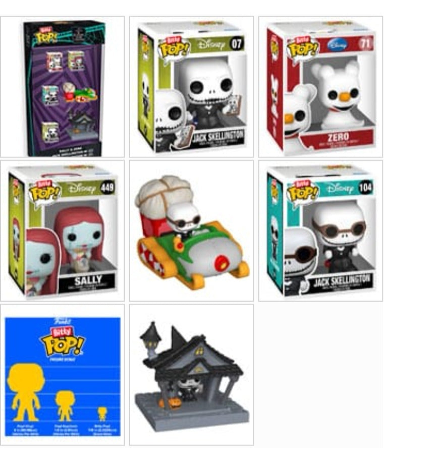 Funko pop Nightmare Before Christmas Bitty POP! Starter Set