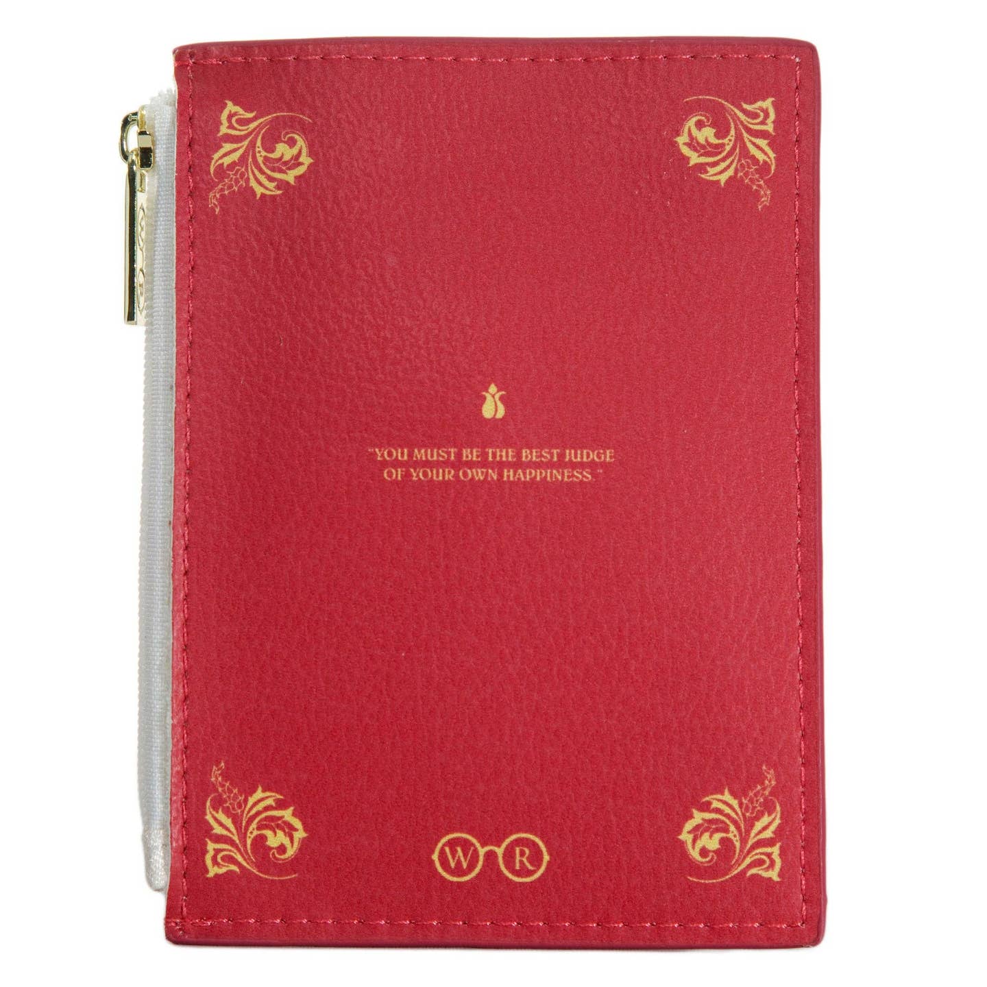 Well Read Company Emma zip top purse