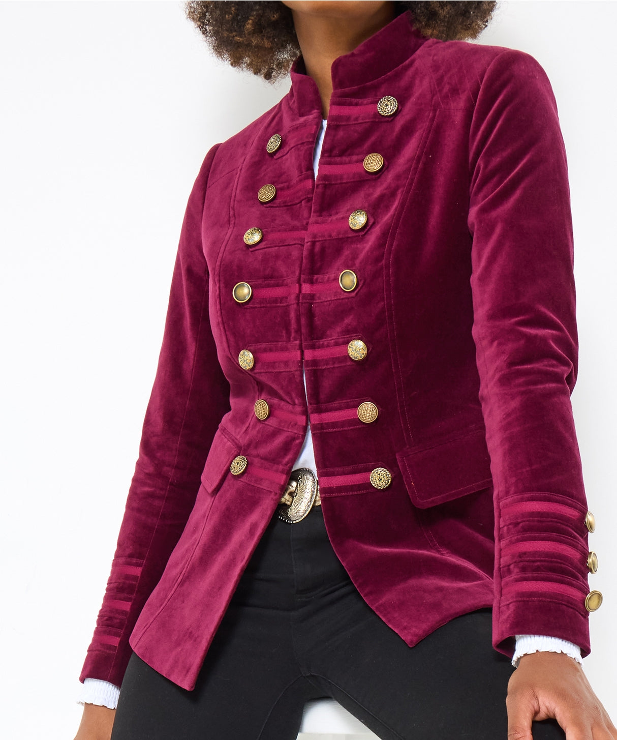 Joe browns Winter 2025 Helena moleskin military jacket £90