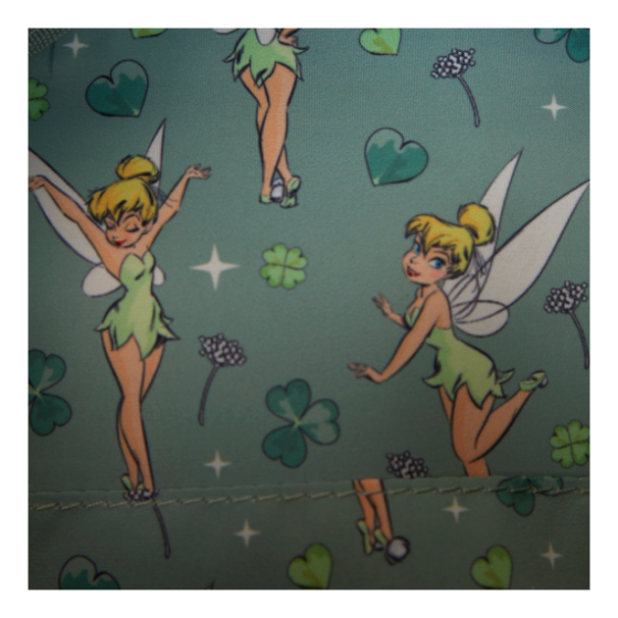 Loungefly 2025 four leaf clover tinkerbell tote bag