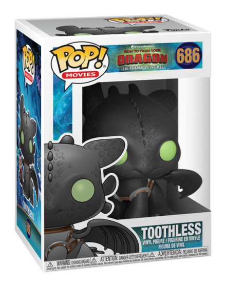 Funko Pop! Vinyl - How To Train Your Dragon 3 - Toothless £13.99 plus postage