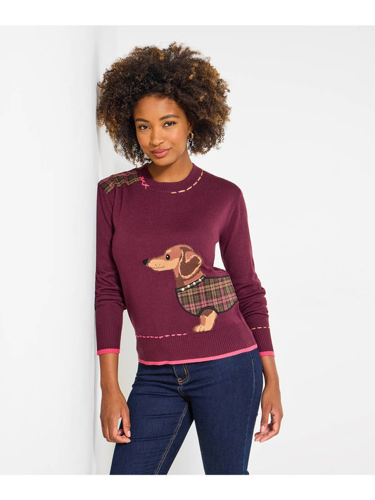 Joe browns Winter 2025 Cecil the sausage dog jumper £50 plus postage
