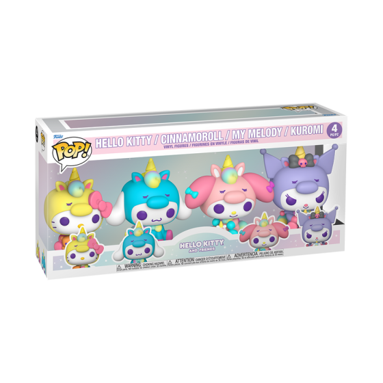 Pop! 4-Pack - Hello Kitty (Unicorn Outfit) new in