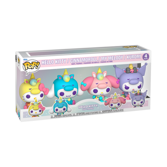 Pop! 4-Pack - Hello Kitty (Unicorn Outfit) new in