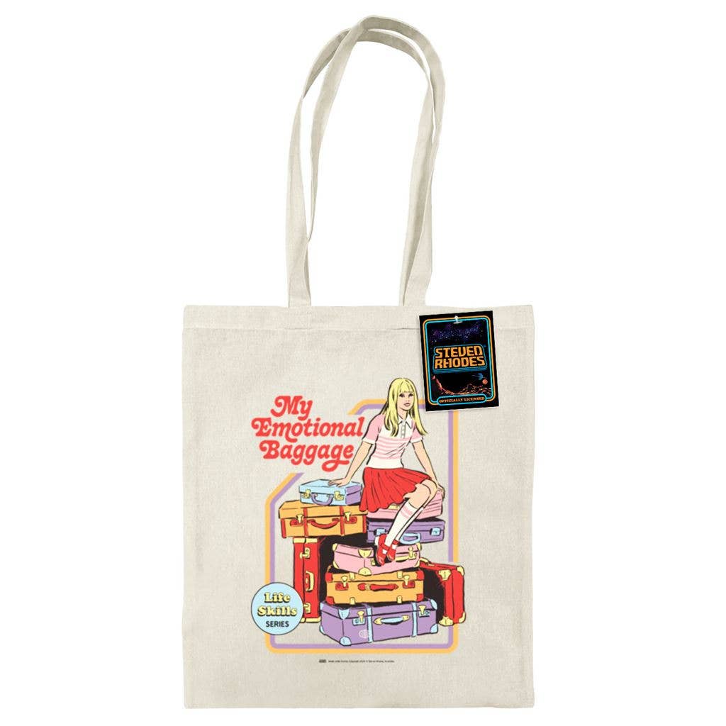 Steven Rhodes (My Emotional Baggage) Natural Tote Bag gift