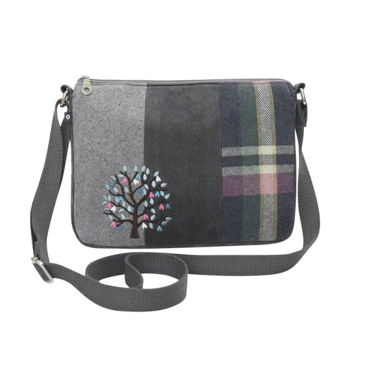 Earth squared messenger bag tree