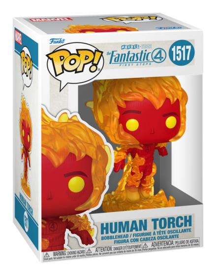 Funko pop fantastic four human torch