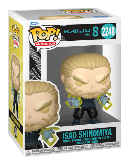 Pop! Vinyl - Kaiju No. 8 - Isao Shinomiya